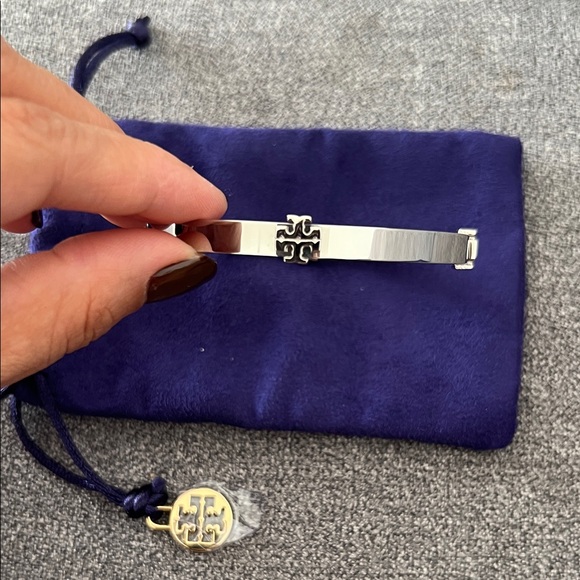 Tory Burch Jewelry - Tory Burch Silver Bangle